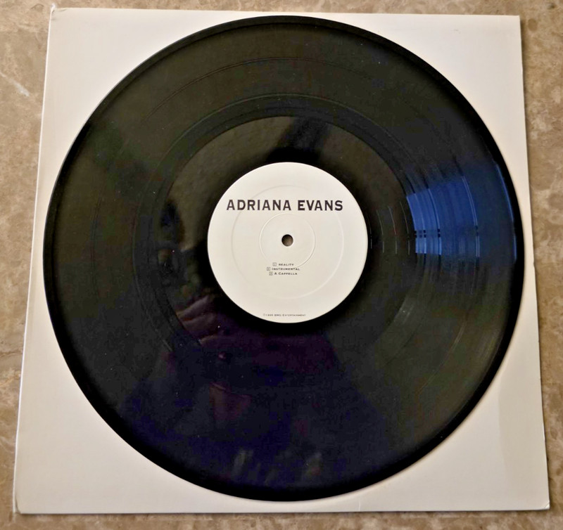 Adriana Evans – Reality (12″, Promo) – 1996 VG+