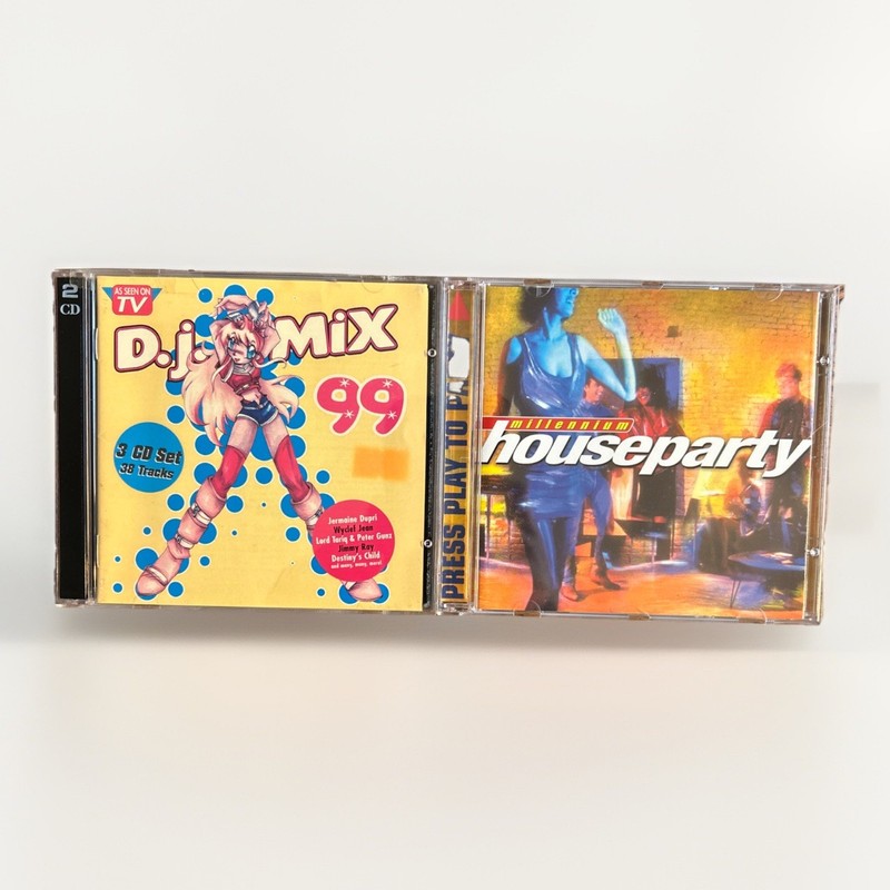 DJ Mix 99 3CD Set + Millennium House Party CD Dance Euro Techno Club Music