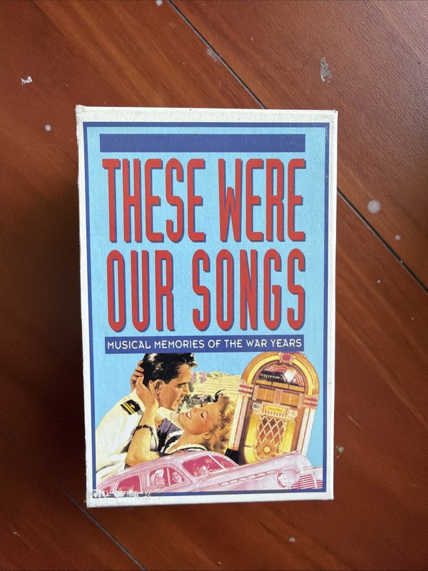 These Were Our Songs Musical Memories of the War Years 1991 CEMA 3 CASSETTE BOX