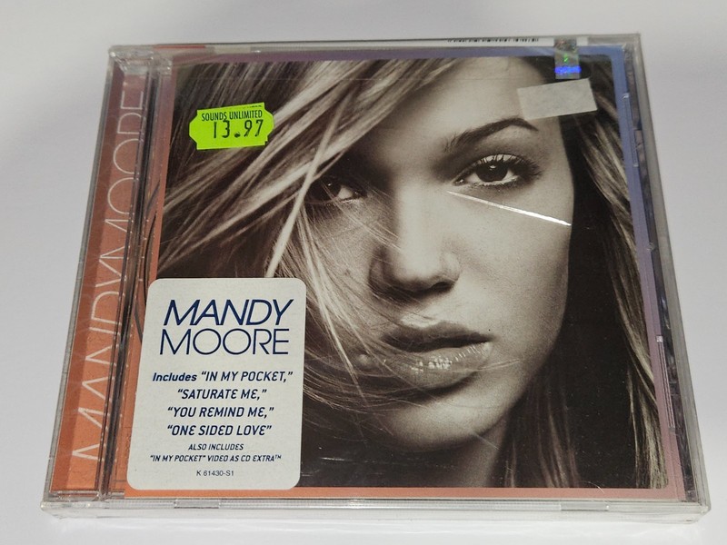 Mandy Moore Self Titled Album CD 13 Songs 2001 Sony Music/Epic *NEW/SEALED*