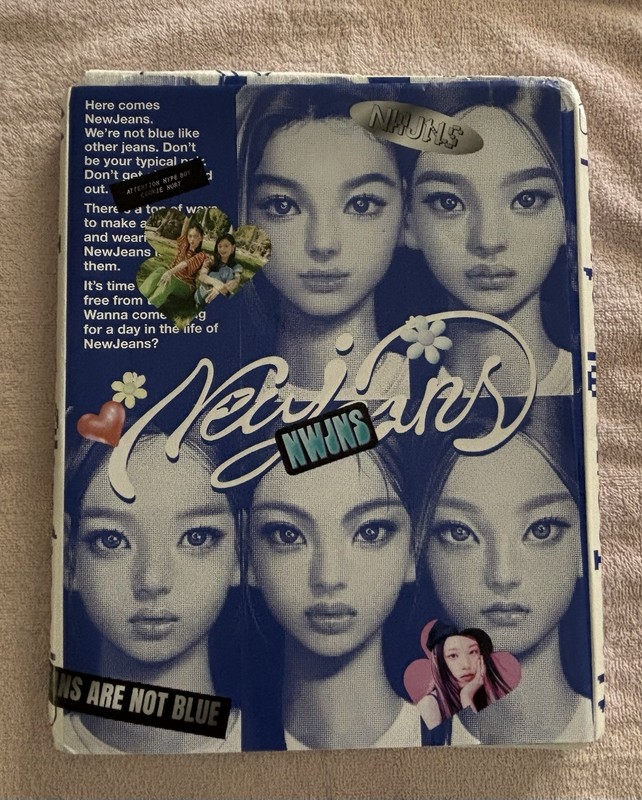 NewJeans 1st EP 'New Jeans' Blue book K-Pop Inserts CD & More