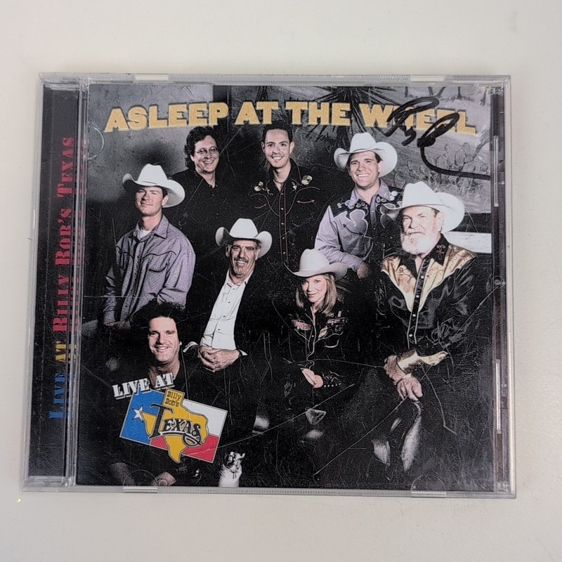 Asleep At The Wheel At Billy Bobs Texas CD Signed Ray Benson Autograph No COA