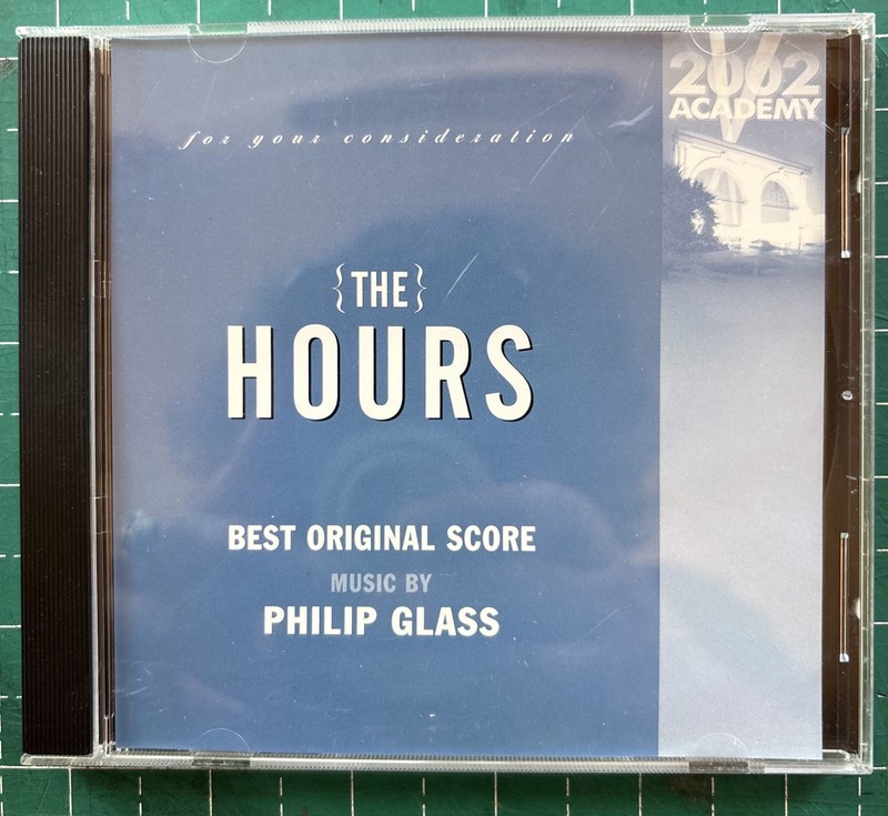 Philip Glass The Hours original soundtrack CD 2002 Academy Awards screener copy