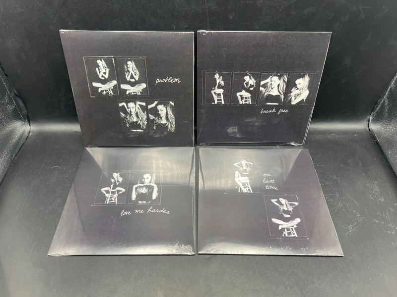 Ariana Grande My Everything 7″ inch Singles Pink Vinyl Bundle NEW SEALED