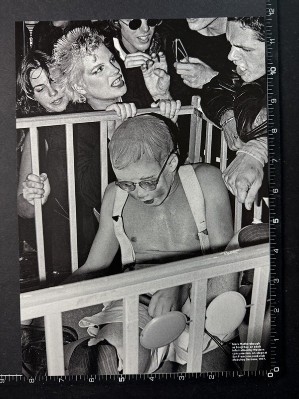 MARK MOTHERSBAUGH – BOOJI BOY 1977 12×8′ Magazine Photo Page M107