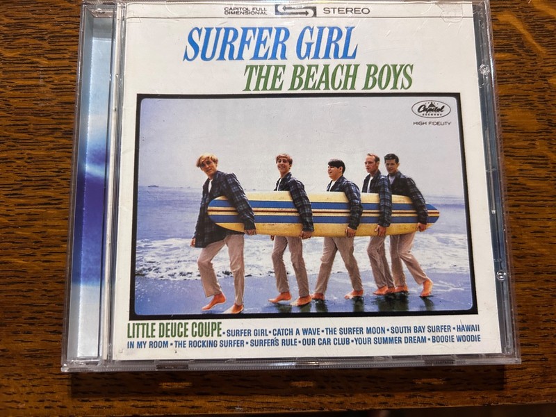 THE BEACH BOYS «Surfer Girl/Shut Down V2» 2001 HDCD bonus trax OUT-OF-PRINT USA