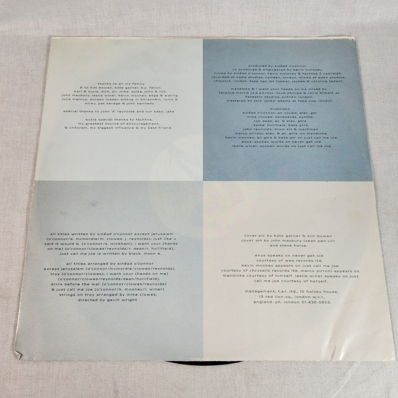 Sinead O'Connor The Lion And The Cobra Vinyl LP (1987 US) G+ BFV41612 Chrysalis gallery