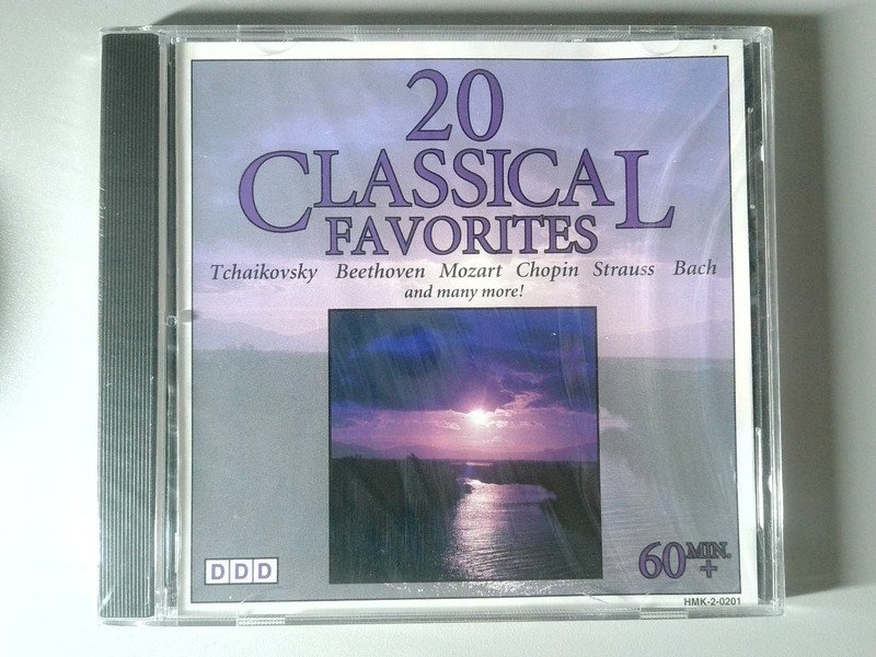 20 Classical Favorites CD Madacy Music Group 60 Min Made in Canada