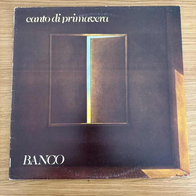 BANCO-CANTO DI PRIMAVERA-ITALIAN PROG ROCK 1979,on CRAMPS Ricordi SMRL 6247