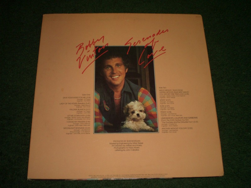 Serenades Of Love Bobby Vinton~PROMO~1975 Pop Vocal~FAST SHIPPING!!! gallery