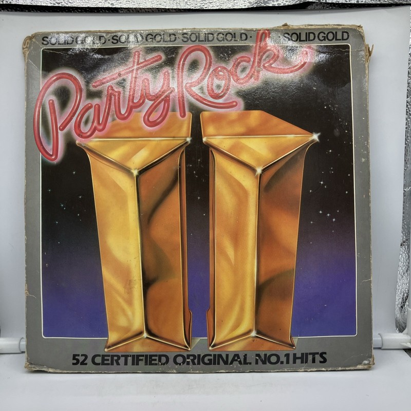 SOLID GOLD PARTY ROCK VOL.II 5 LP SET (VINYL NM / JACKET VG+) SE 10165 FREE SHIP