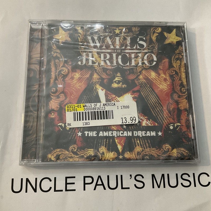 The American Dream by Walls of Jericho (CD, 2008) Brand New Factory Sealed