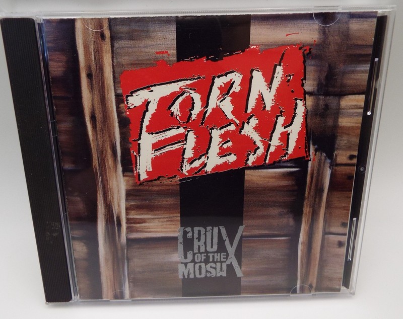 Torn Flesh – Crux of the Mosh (CD, 1989) – Pure Metal Label Rare Christian Metal