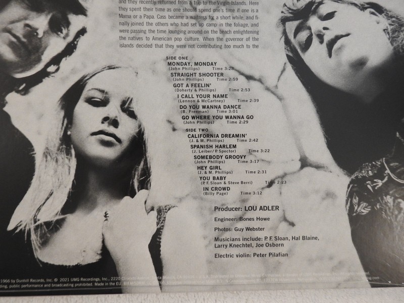 The Mamas & the Papas "If You Can Believe Your Eyes" BRAND NEW GREEN OPAQUE LP! gallery