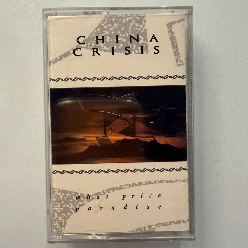 CHINA CRISIS WHAT PRICE PARADISE Cassette 1986 Virgin New Wave Synth-Pop 80s