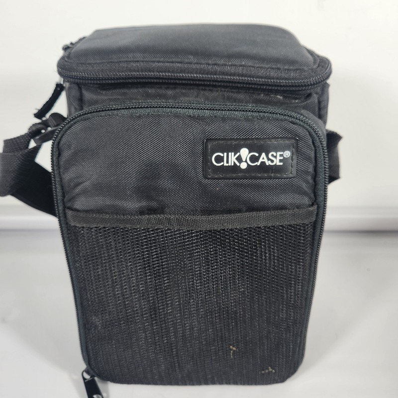 Clik Case Padded Nylon 12 CD DVD Video Games Media Portable Storage Carry Case