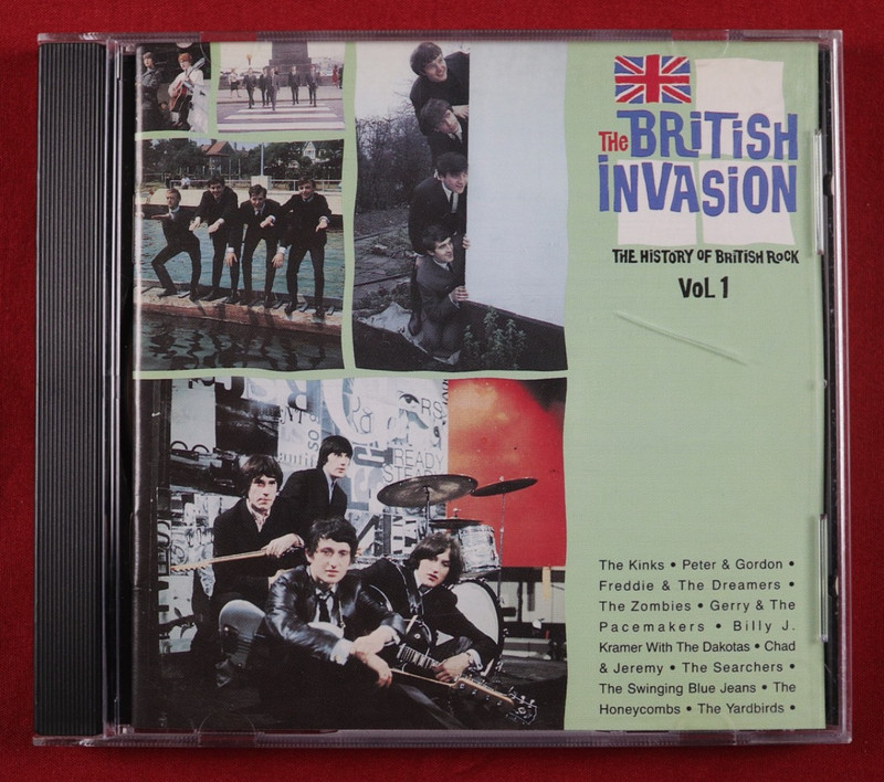 The British Invasion: History of British Rock, Vol. 1 (CD, 1988, EMI) – R2 70319