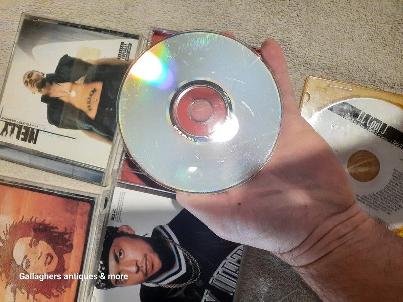 8 CD LOT 90s rap R&B Bizzy bone LL Cool J Ludacris Nelly Trick Daddy Lauren Hill gallery