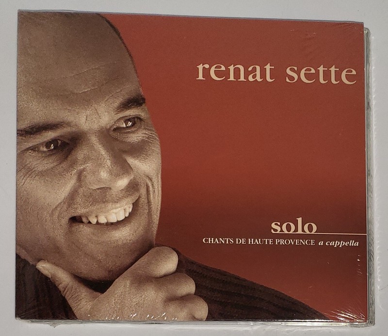 Renat Sette Solo (CD) – French – Chants De Haute Provence A Cappella