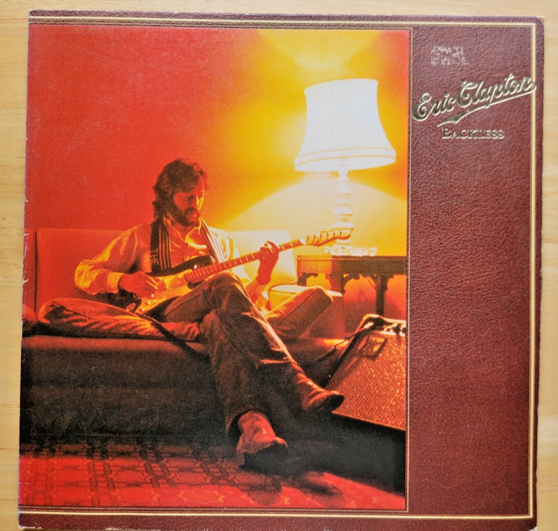 Eric Clapton Backless Play Tested EX