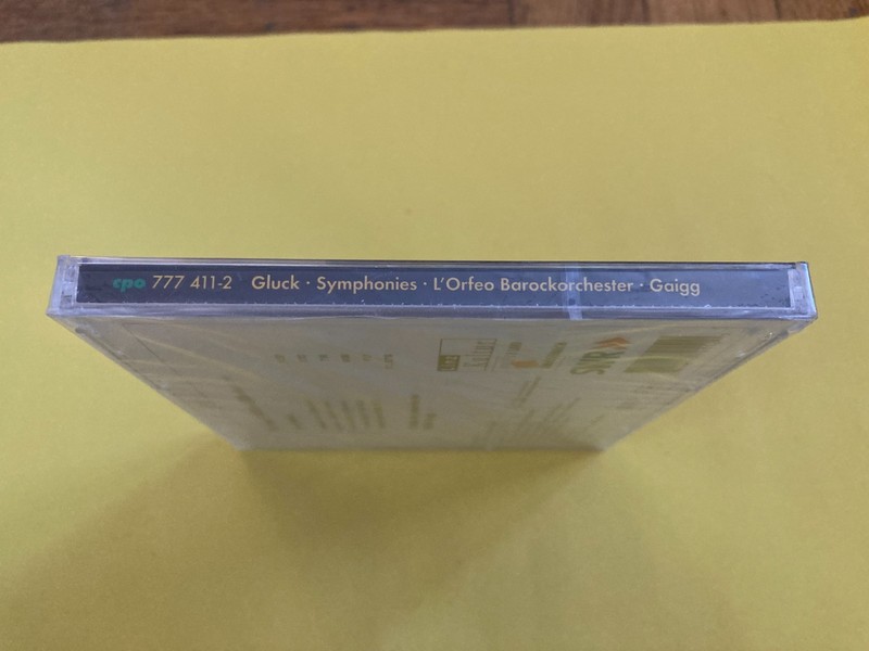 Gluck: Five Symphonies / L'Orfeo Barockorchester / Gaigg (CD, 2011, CPO) NEW gallery