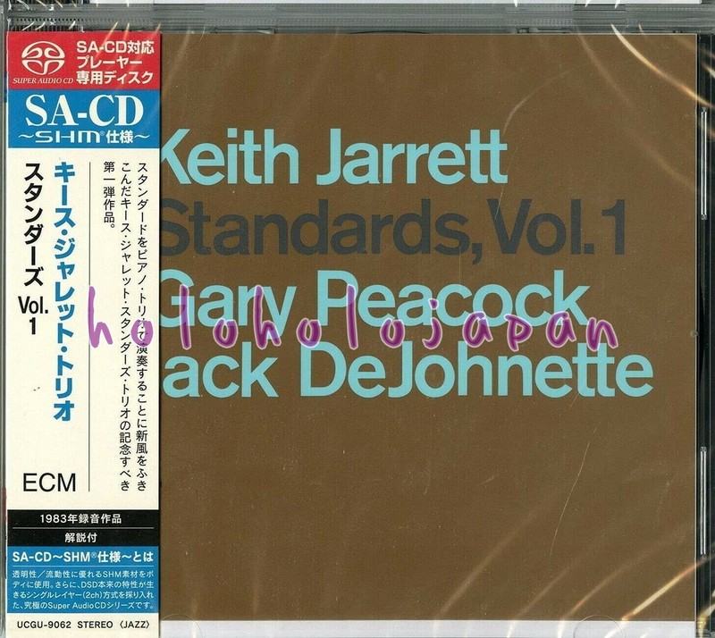 SHM SACD KEITH JARRETT trio Standards Vol.1 GARY PEACOCK JACK DEJOHNETTE New