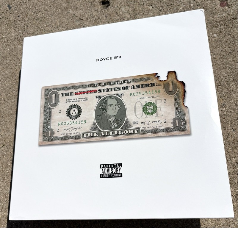 ROYCE DA 5’9” Gold Vinyl RSD The Allegory RAP HIP HOP