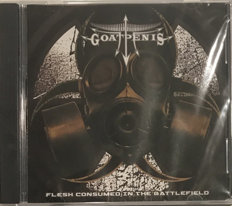 Goatpenis – Flesh Consumed In The Battlefield CD 2014 Deathangle Absolution *NEW