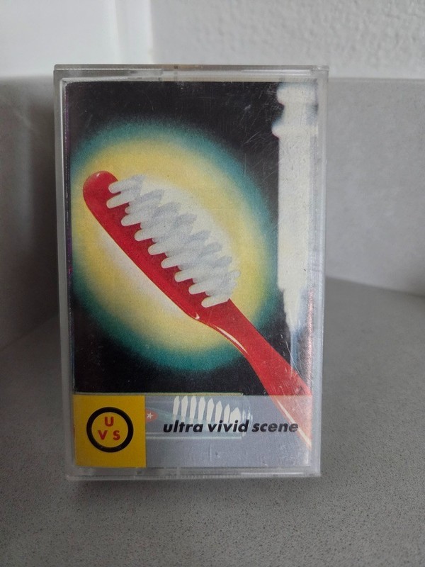 Ultra Vivid Scene 1988 Cassette 4AD Rough Trade rough us 54c Kurt Ralske