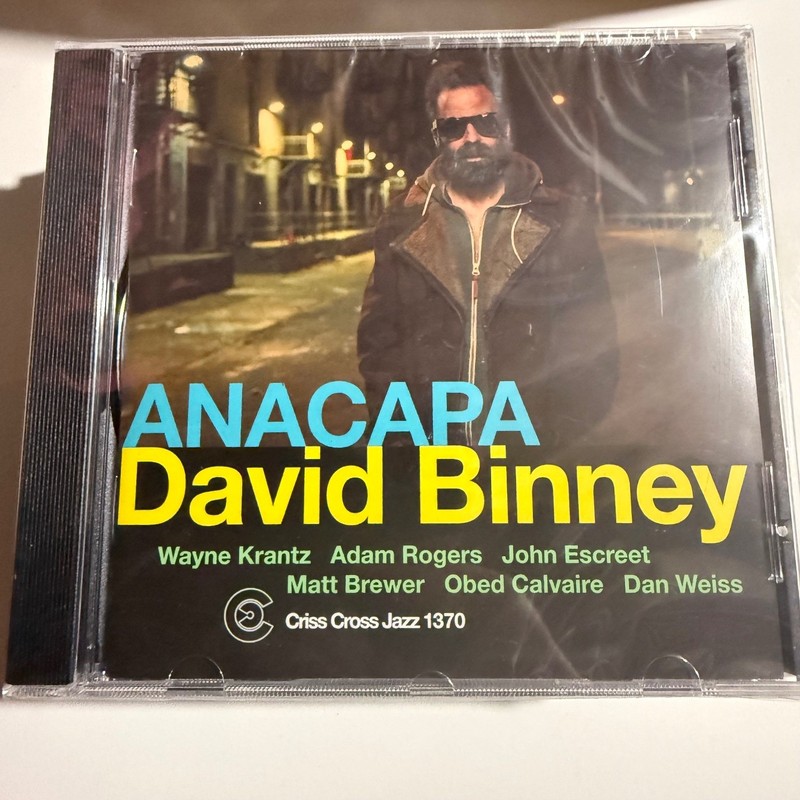 David Binney – Anacapa CD 2014 Modern Jazz Criss Cross Jazz