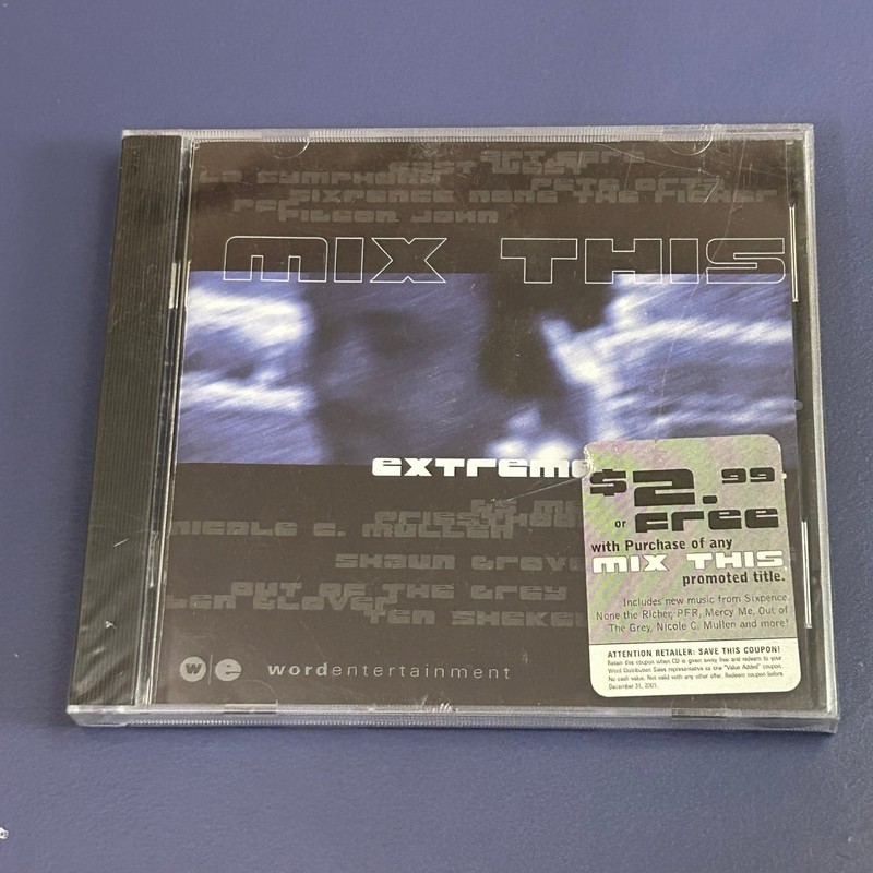 MIX THIS Extreme Music CD 2001 Word Entertainment Compilation