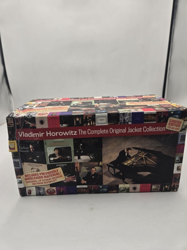 Vladimir Horowitz «Complete Original Jacket Collection» 70 CD Box Set 2009 Sony