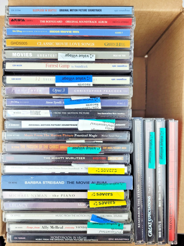 Lot Of 20+ Movie Soundtrack CDs TV Film Scores Musicals Disney Tarantino *AS IS* gallery