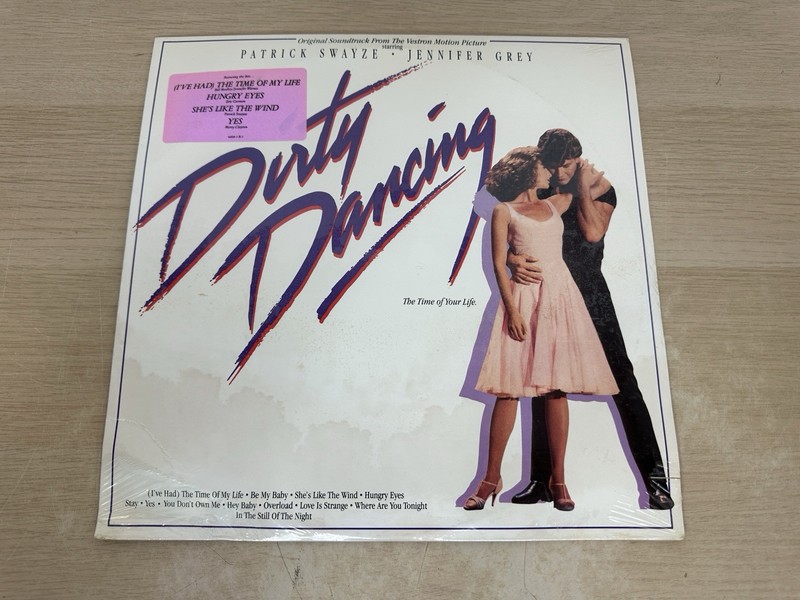 DIRTY DANCING Movie Soundtrack – 1987 USA Vinyl LP SEALED w/ Hype Sticker – READ
