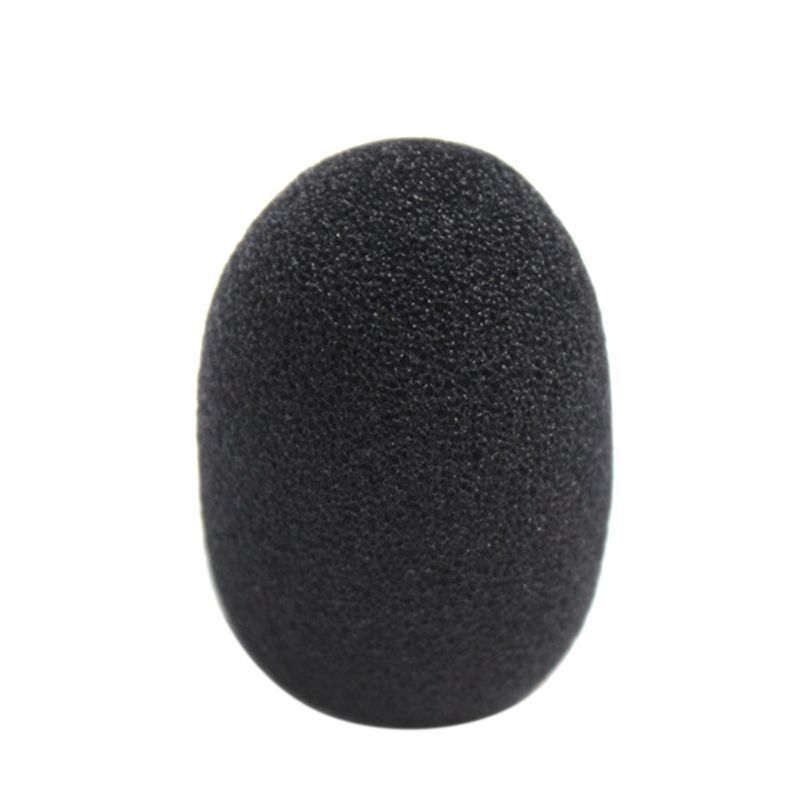 Microphone Sponge Foam Windscreen Cover Headset Foam Cover Cap Mic Cover 10pcs gallery