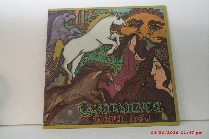 QUICKSILVER MESSENGER SERVICE -(LP)-COMIN’ THRU – «DOIN’ TIME IN THE U.S.A.-1972