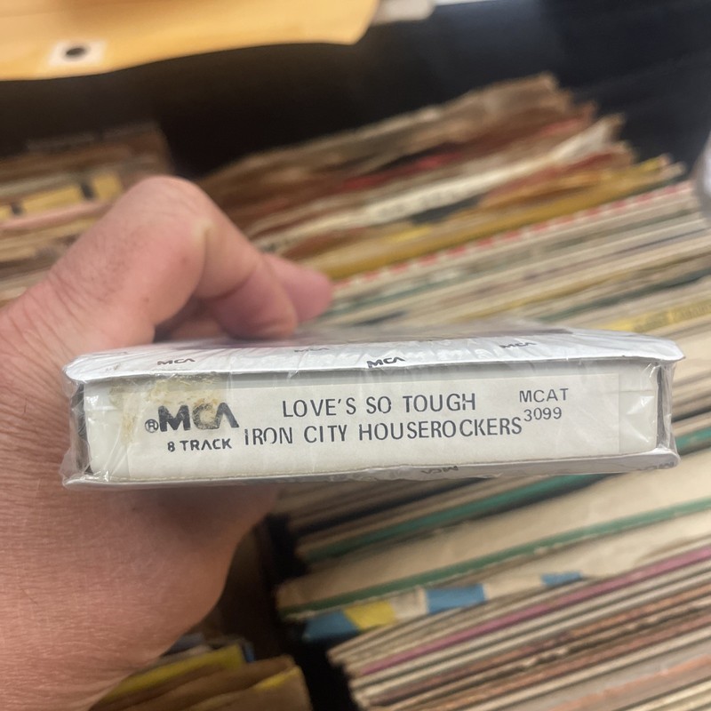 SEALED 8 Track Iron City Houserockers - Love’s So Tough 1979 MCA Pittsburgh Band gallery