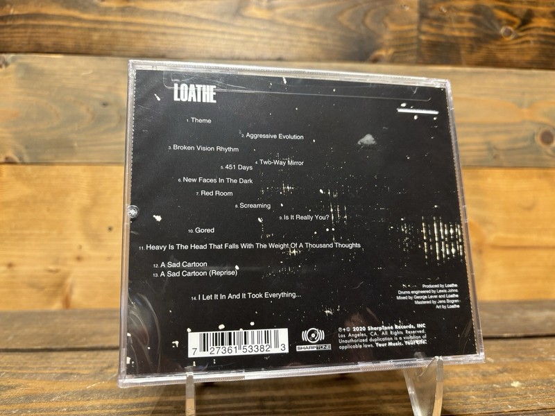 Loathe “I let It In And It Took Everything” CD NEW SEALED Crack In Case