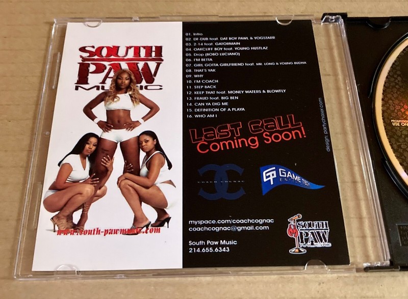Rare CD Coach Cognac Repp’n & Sh*t’n 2 Preseason Mixtape 16 Tracks[PA] Texas Rap gallery