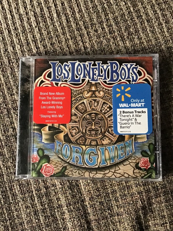 Forgiven (Wal-Mart) by Los Lonely Boys (CD, 2008, Epic) RARE WAL-MART BONUS ED..