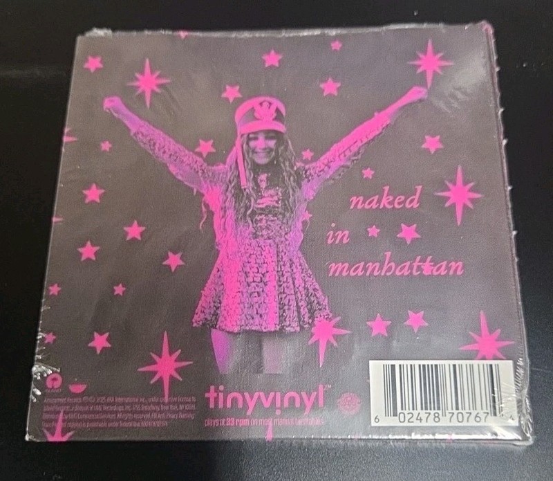 Chappell Roan Pink Pony Club / Naked In Manhattan Pink Color 4" Tiny Vinyl gallery