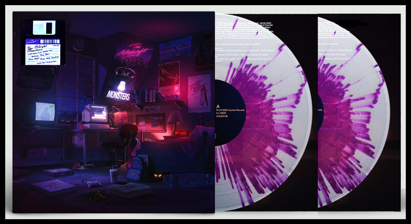 THE MIDNIGHT Monsters 2xLP on SPLATTER VINYL New SEALED lp COLORED