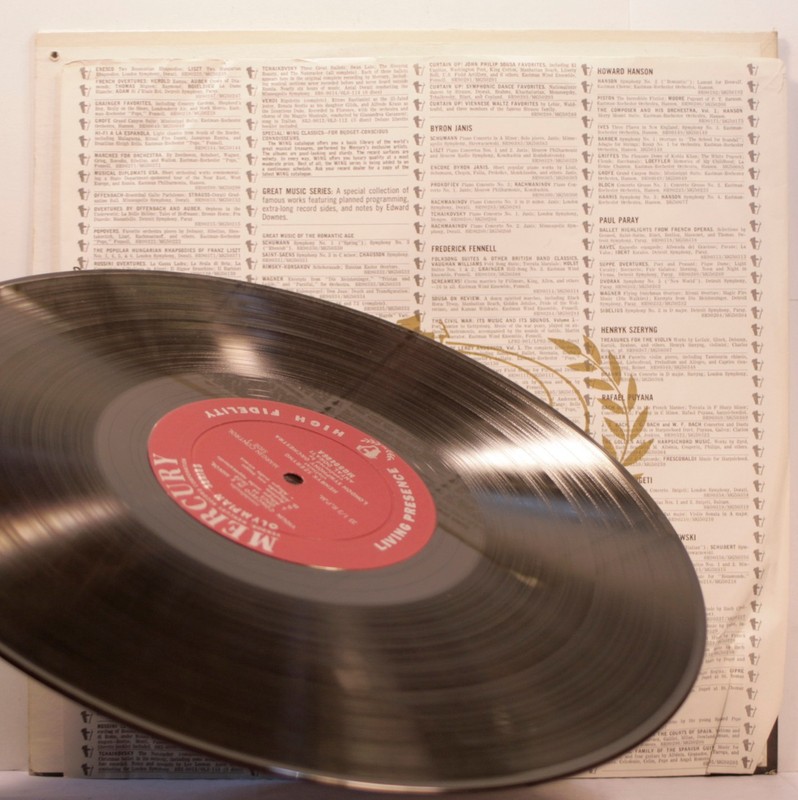 Mendelssohn/Schumann LP Henryk Szeryng [Mercury MG50406] MONO gallery