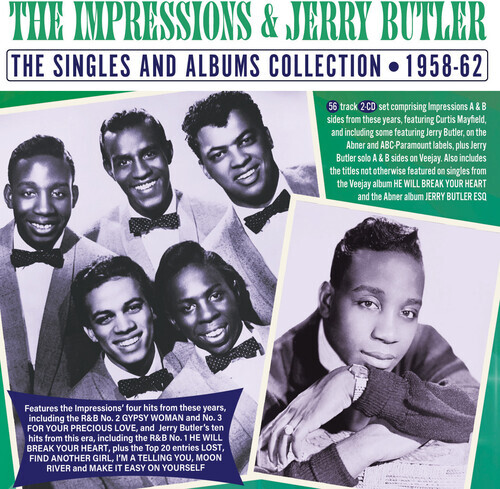 The Impressions & Je – The Singles And Albums Collection 1958-62 [New CD]