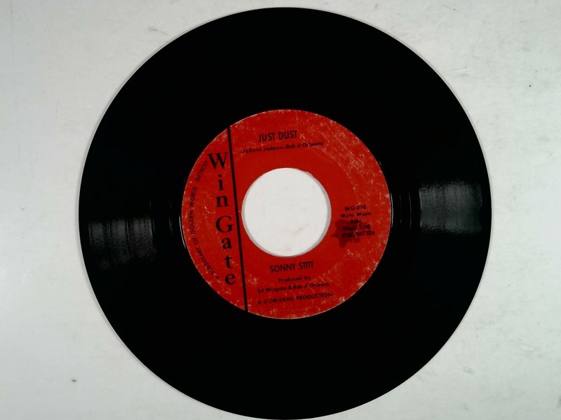 Sonny Stitt – Just Dust / Concerto For Jazz Lovers 7″ Single Wingate Jazz 45 RPM