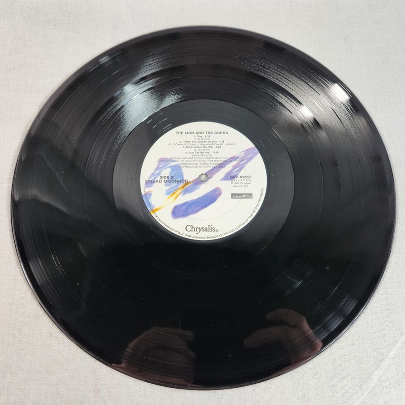 Sinead O'Connor The Lion And The Cobra Vinyl LP (1987 US) G+ BFV41612 Chrysalis gallery