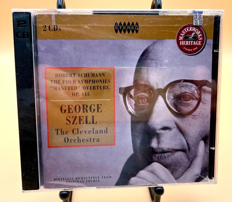 Schumann: The Four Symphonies / Szell / Cleveland (2CDs, 1996, Sony) Brand New