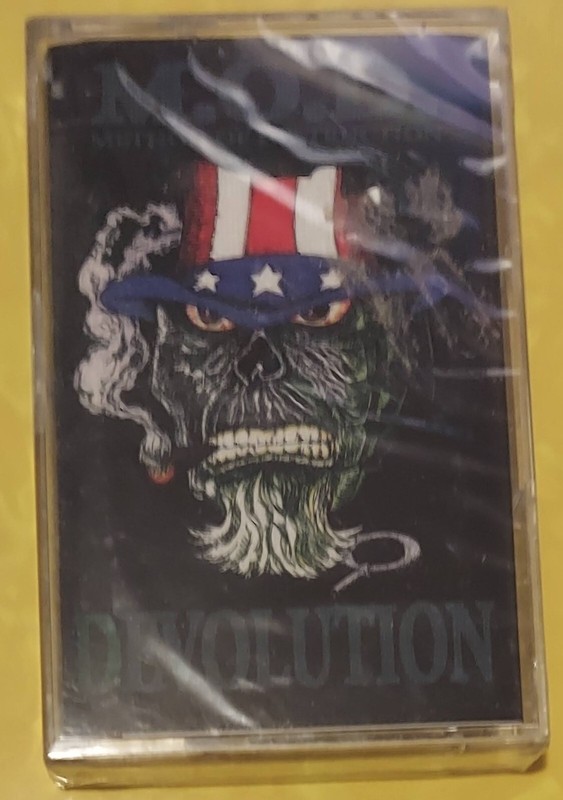 M.O.D. CASSETTE DEVOLUTION S.O.D. METHOD OF DESTRUCTION BILLY MILANO ENERGY 1994