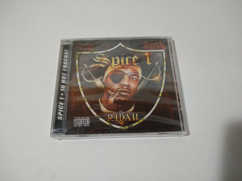 Spice 1 – «The Ridah» Album (Gangster Rap/Rap/Hip Hop CD, 2004, Activate) [PA]