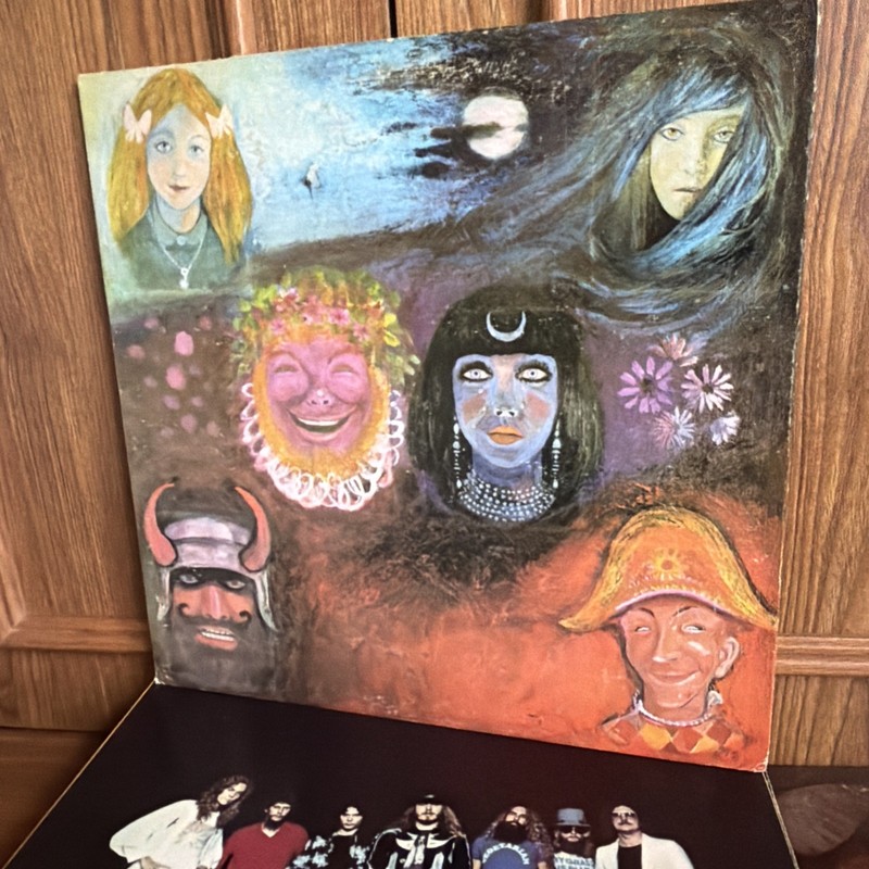 King Crimson ~ In The Wake OF Poseidon LP Atlantic SD 8266 1970 1st PR EX/EX